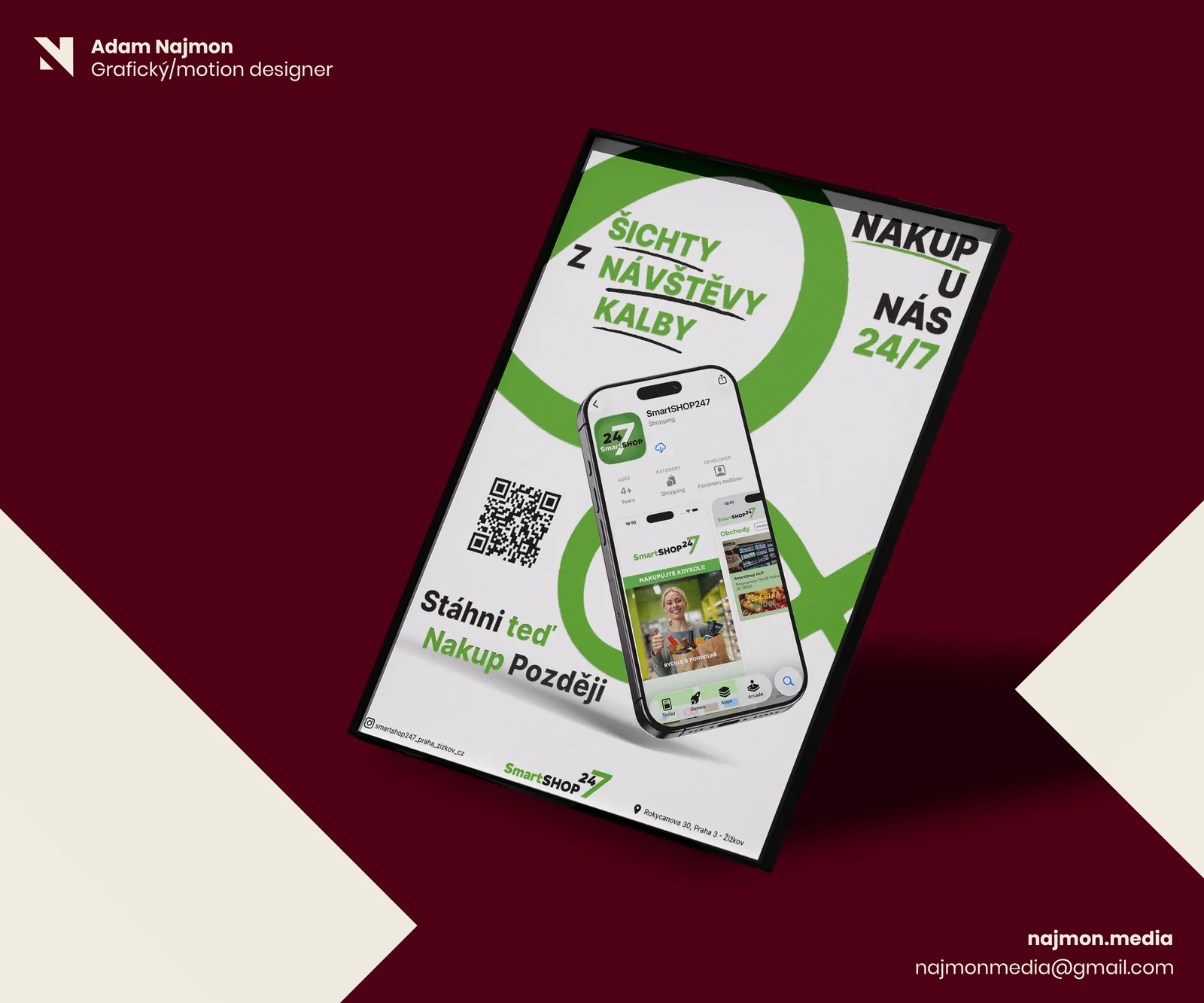 SmartShop – logo a obaly, případová studie
